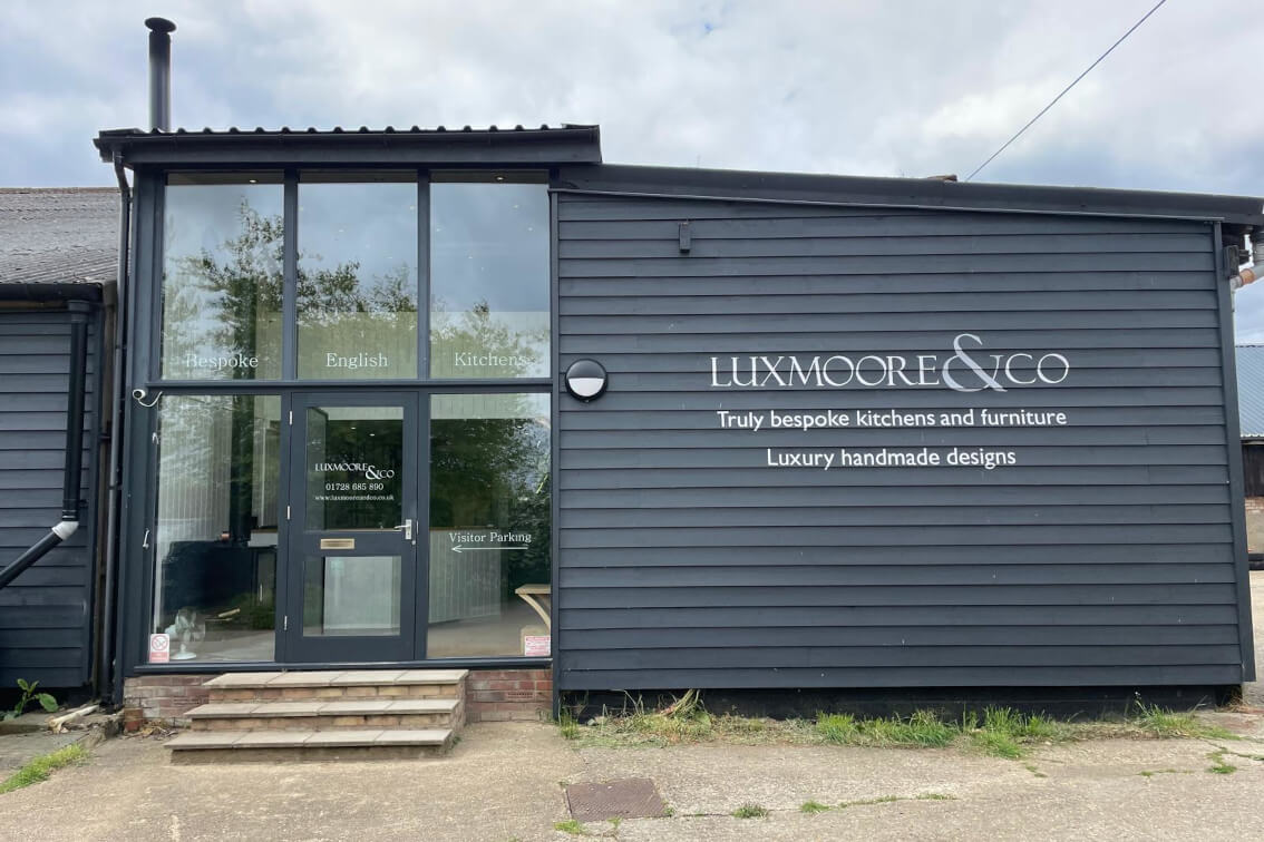Luxmoore Suffolk showroom