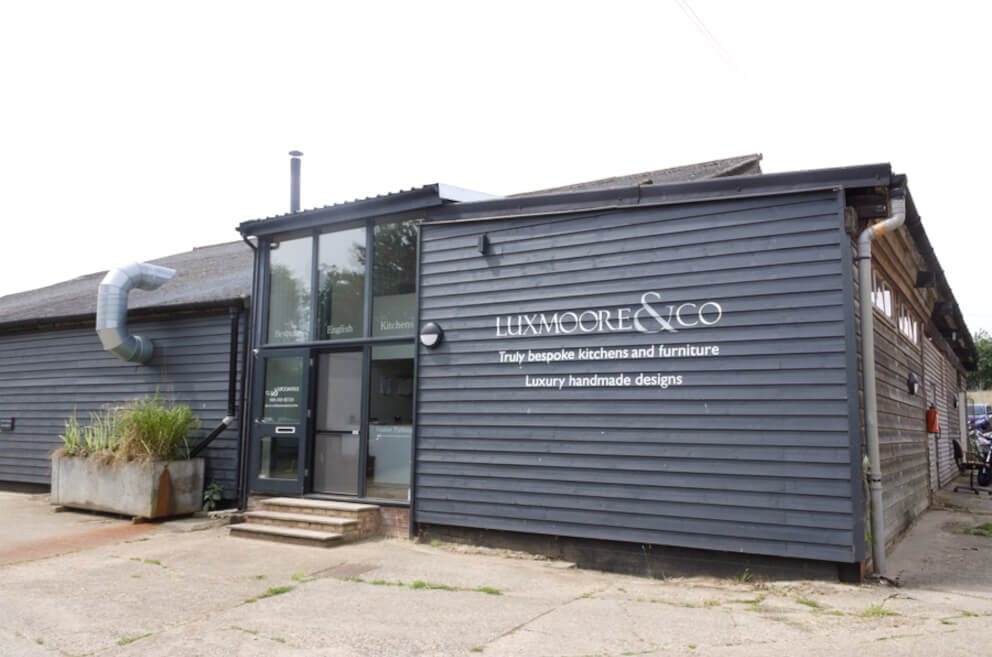 Luxmoore Suffolk showroom